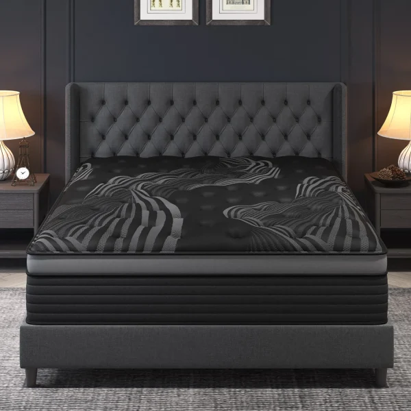 12"14" Gel Memory Foam Hybrid Pocket Spring Mattress