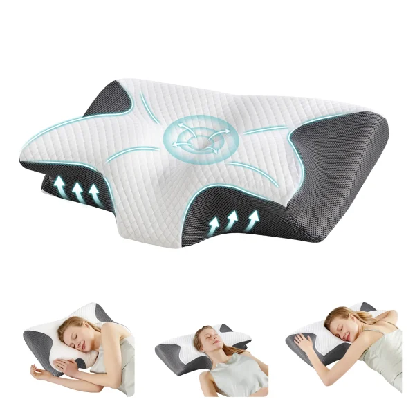 Wide Cervical Neck Pillow Memory Foam Pillow