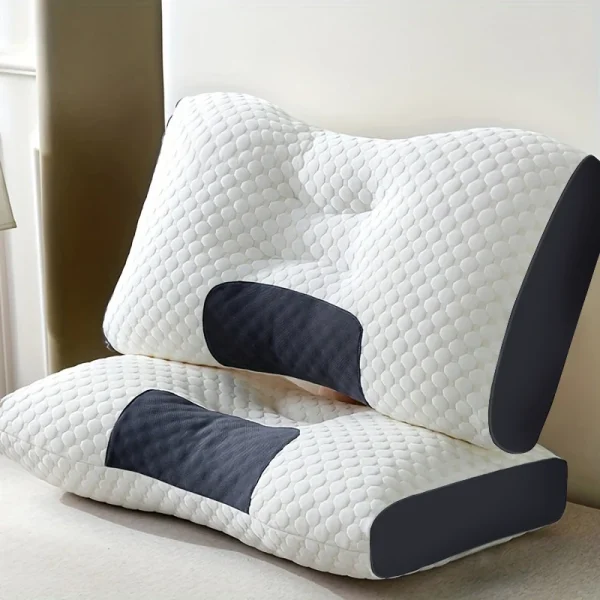2pcs Massage Neck Pillows Orthopedic Contour Support